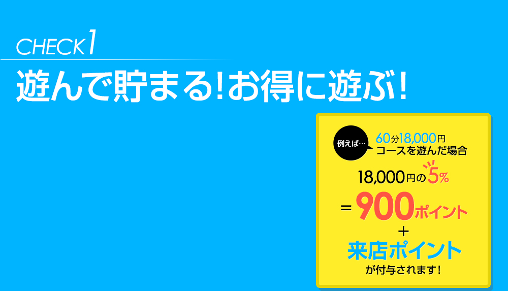 遊んで貯まる！お得に遊ぶ！